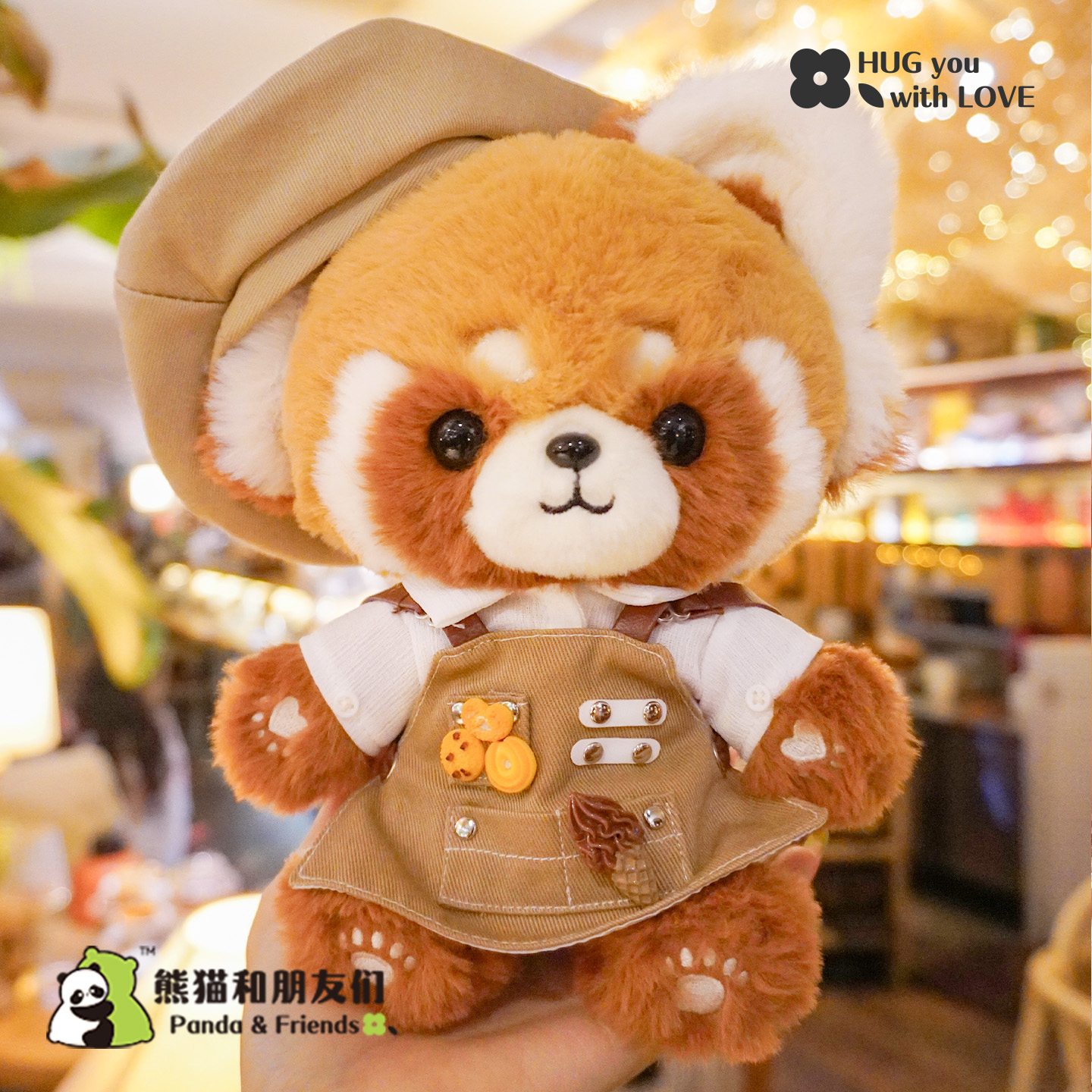 熊猫和朋友们小熊猫毛绒玩偶