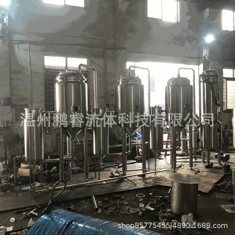 果汁糖浆浓缩器厂家 球型刮板浓缩器 外循环真空减压浓缩器