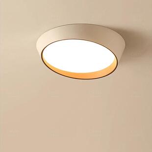 卧室北欧简约现代设计师圆形吸顶灯大气客厅灯饰创意极简loft灯具