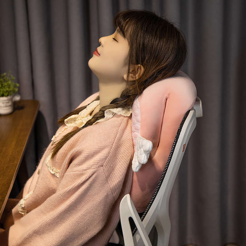 午睡枕护颈枕小学生趴睡枕办公室桌面睡觉抱枕儿童午觉小枕头夏季