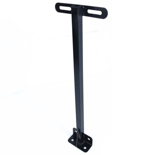 新款防锈射灯投光灯固定支架广告牌发光字补光灯杆铁艺镀锌方管