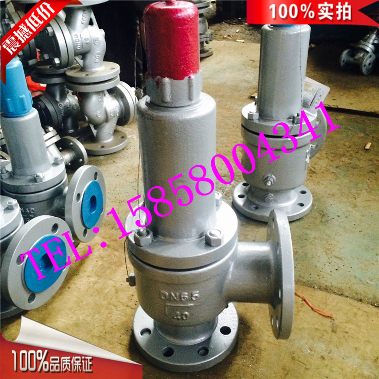 A42Y-16C-DN32氮气安全阀 氨用弹簧封闭式安全阀 法兰铸钢安全阀