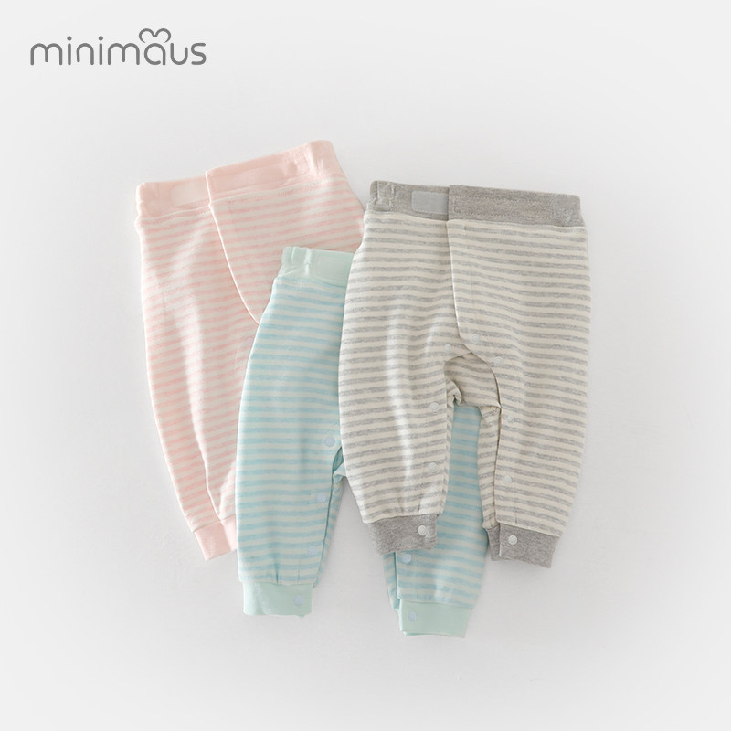 安琪小鼠宝宝开扣裤子春秋裤子全开扣裤婴儿裤子,童装/婴儿装/亲子装,保暖裤,淘宝优惠券,粉丝福利购,淘宝优惠卷