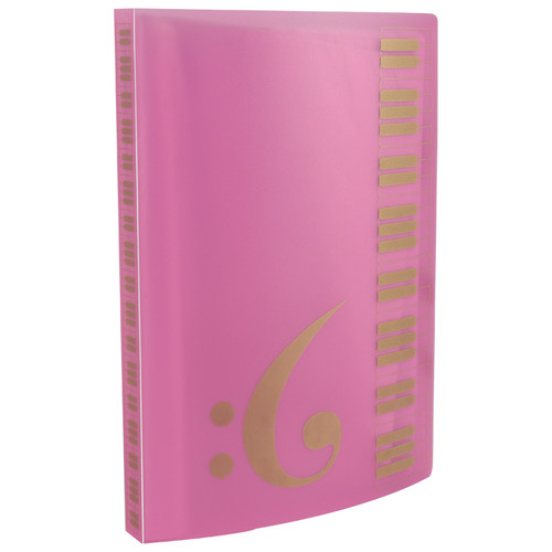 曲谱夹子五线谱夹钢琴谱子夹80页插页夹钢琴谱夹乐谱文件夹A4资料