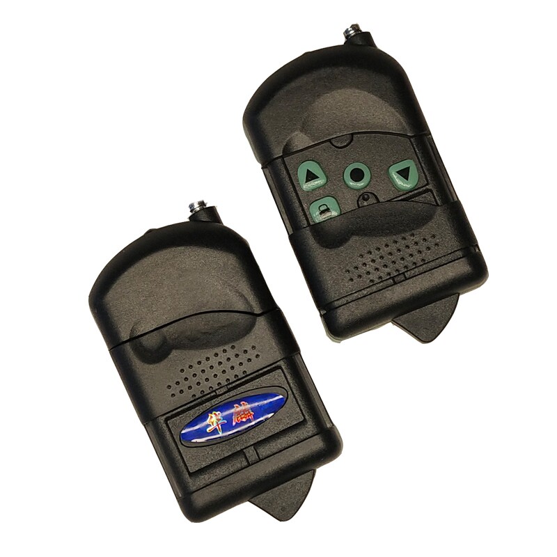 华麟电动门卷帘门遥控器433频率八位拨码手柄固定码可配好直接用