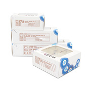 价 50个装 北海道戚风纸杯蛋糕纸盒 透明开窗马芬盒戚风蛋糕包装