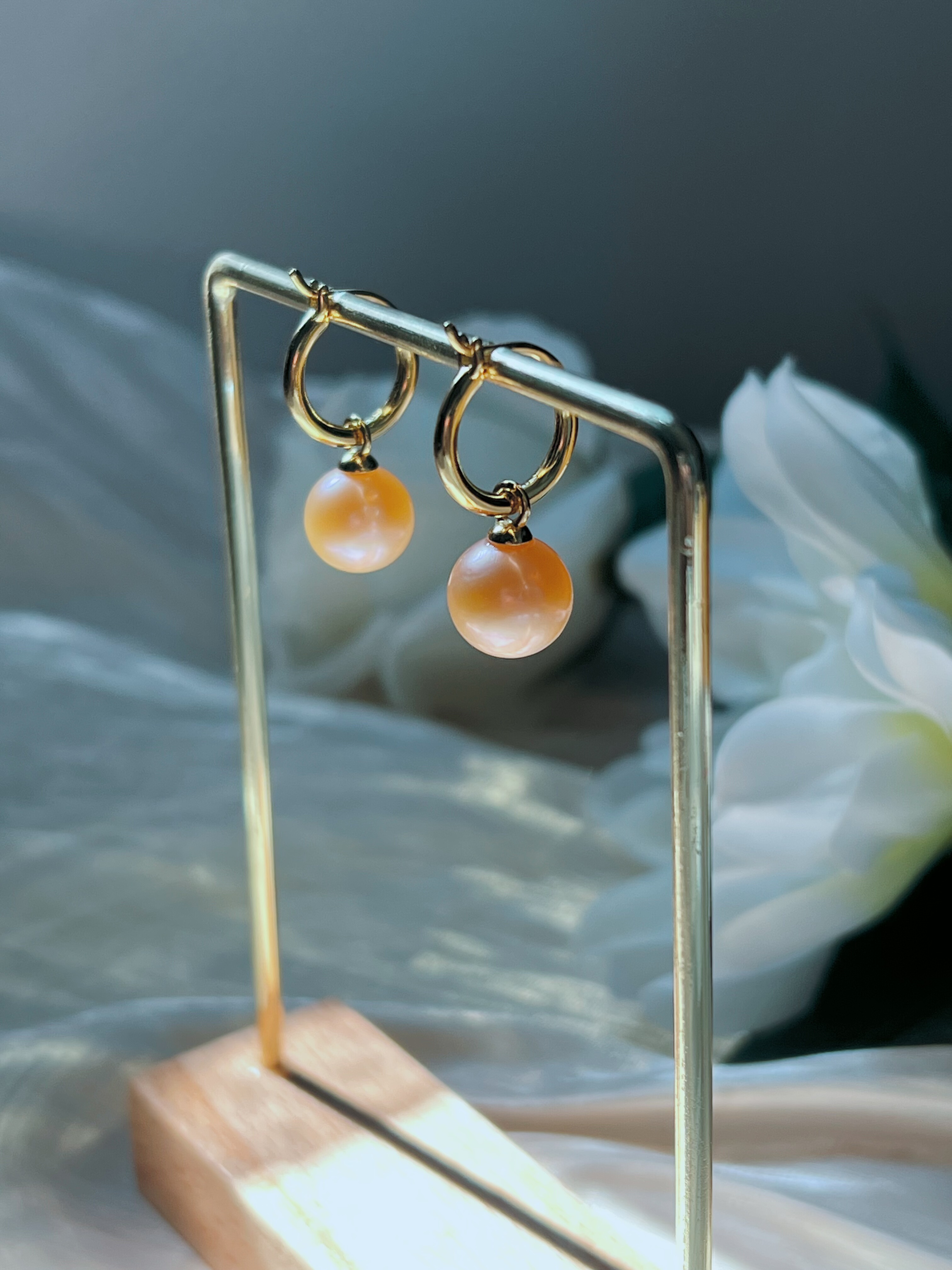 法式珍珠耳环女轻奢高级感耳钉2025年明星同款法式气质耳饰