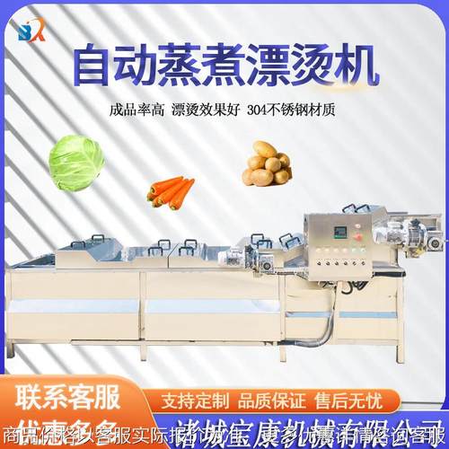 自动化豆角漂烫机 韭菜漂烫机 芒果片漂烫机 山野菜玉米漂烫机