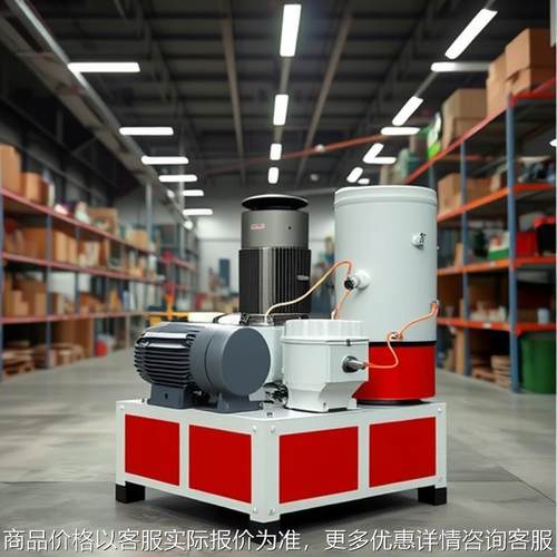 无纺布废丝粉碎造粒机低噪音废旧边角料回收塑料薄膜团粒机