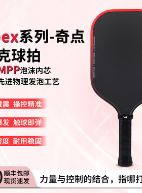 VISPINVO匹克球拍MPP泡沫内芯热压一体高减震高耐用精准操控全套