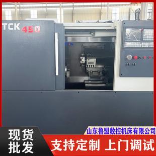 数控车床TCK550加装 斜车TCK4645度斜轨卧式 动力头