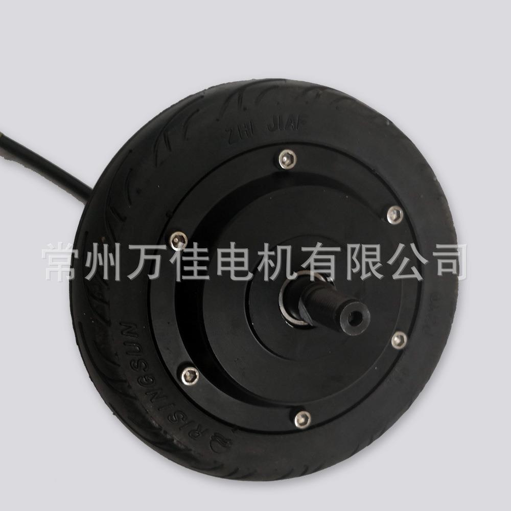 厂家销售6寸电机电子刹无刷电机滑板车直流电机轮毂电机