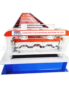 全自动750楼承板机楼承板设备彩钢瓦机器全自动数控楼承板设备750