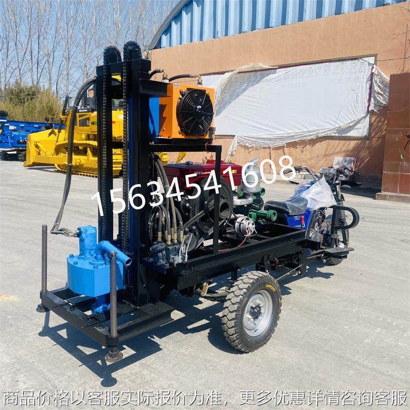 摩托车载式伸缩打井机 民用果园灌溉钻井机 柴油液压打井机,五金/工具,工程钻机,淘宝优惠券,粉丝福利购,淘宝优惠卷