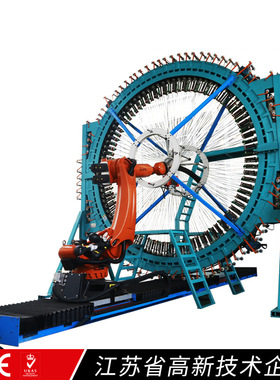 恒辉厂家直供130-176编织机环形绳线高速自动编织机设备非标定制