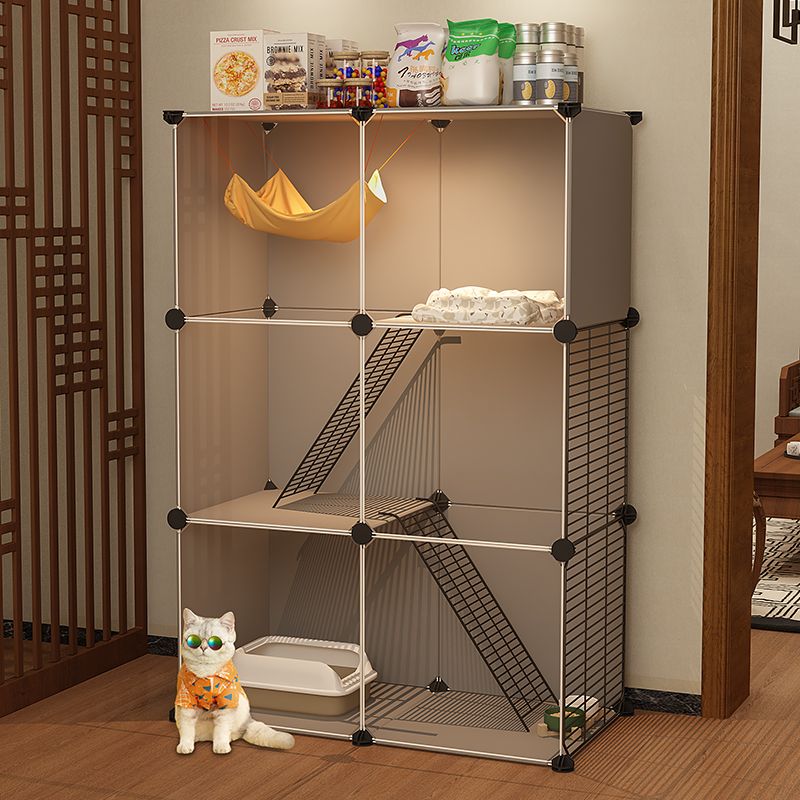 猫笼子家用猫砂盆厕所一