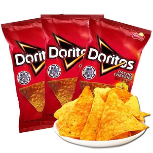 临期Doritos/多力多滋超浓芝士玉米片175gX6袋宿舍烧烤解馋小吃
