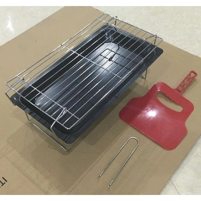 布袋烧烤炉便携式烤炉 barbecue BBQ grill with carry