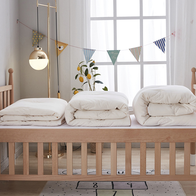 儿童大豆纤维被芯春秋被子120x150x200cm婴儿全棉秋冬被棉被保暖A