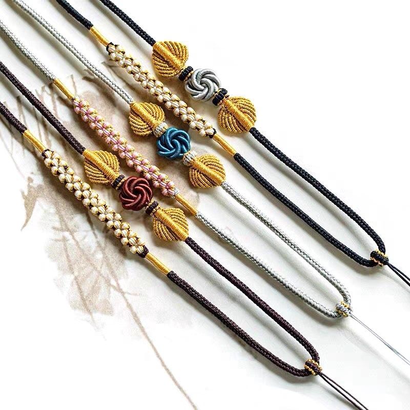 高档吊坠编绳桃花项链挂坠绳子纯手工玉坠挂脖绳子玉佩挂绳,饰品/流行首饰/时尚饰品新,绳,淘宝优惠券,粉丝福利购,淘宝优惠卷