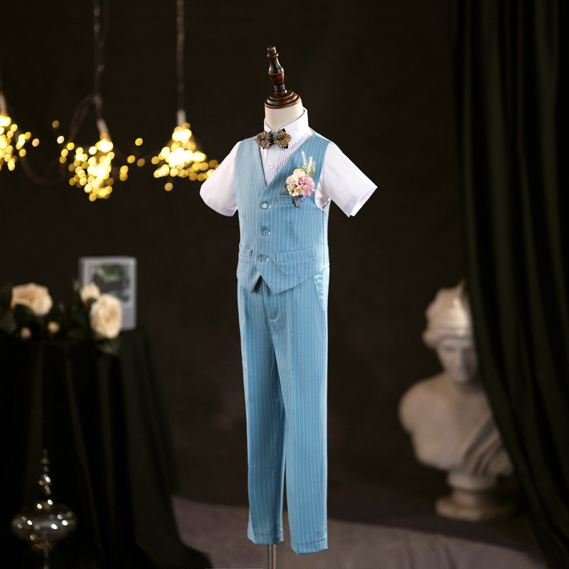男童礼服套装高端夏短袖舞台表演服生日礼服男孩主持人钢琴演出服,童装/婴儿装/亲子装,儿童礼服,淘宝优惠券,粉丝福利购,淘宝优惠卷
