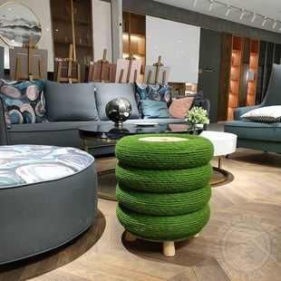 高阁君圈圈凳猫爬架小型猫跳台猫抓柱猫树一体猫窝人猫共用家具