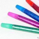 金葱胶幼儿园手工用品闪光胶diyM珠光粉笔亮粉胶给花上色 10支装