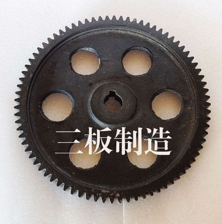压面机齿轮配件大滚对齿小钢轮打面机大齿轮大中型面条机齿轮