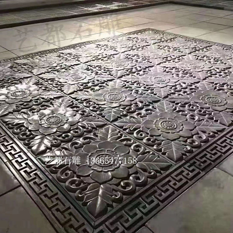 石雕壁画青石仿古九龙壁汉白玉文化墙壁画浮雕地雕板风景墙壁画