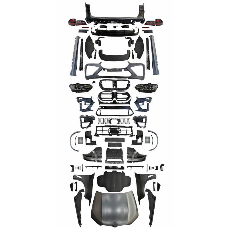 适用于宝马X5老改新F15改23款X5MF95前杠后杠大灯尾灯机盖大包围