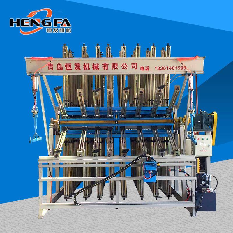 供应全自动拼板机木工机械实木家具用翻转式气动液压拼板机