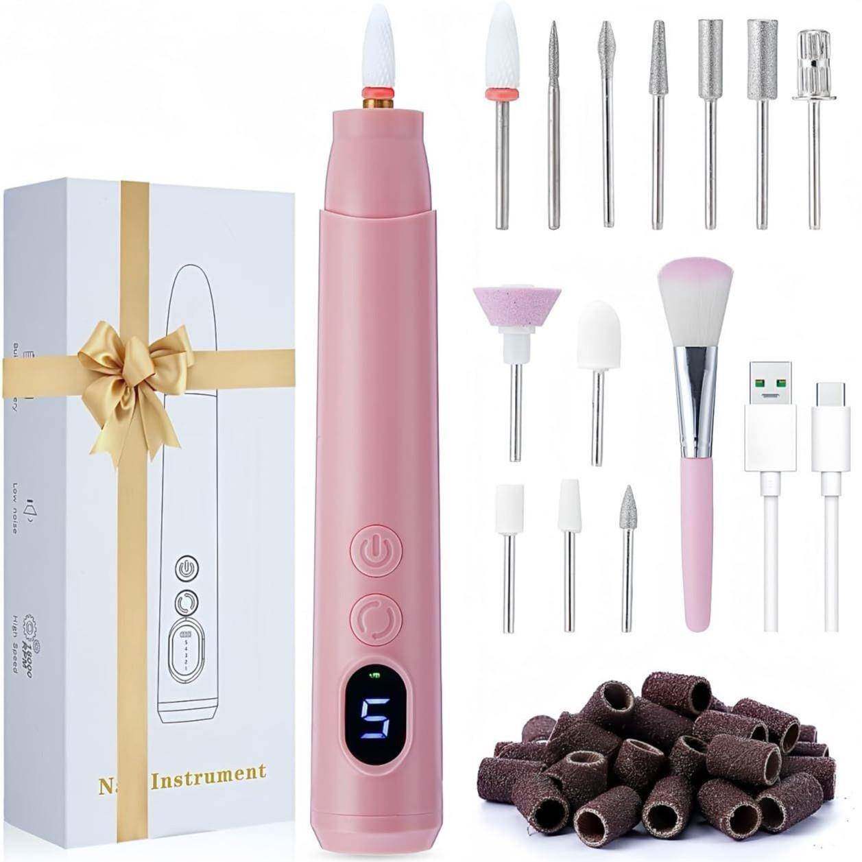 美甲打磨机台式卸甲机电动磨甲器死皮指甲美甲工具桌面电动卸甲机