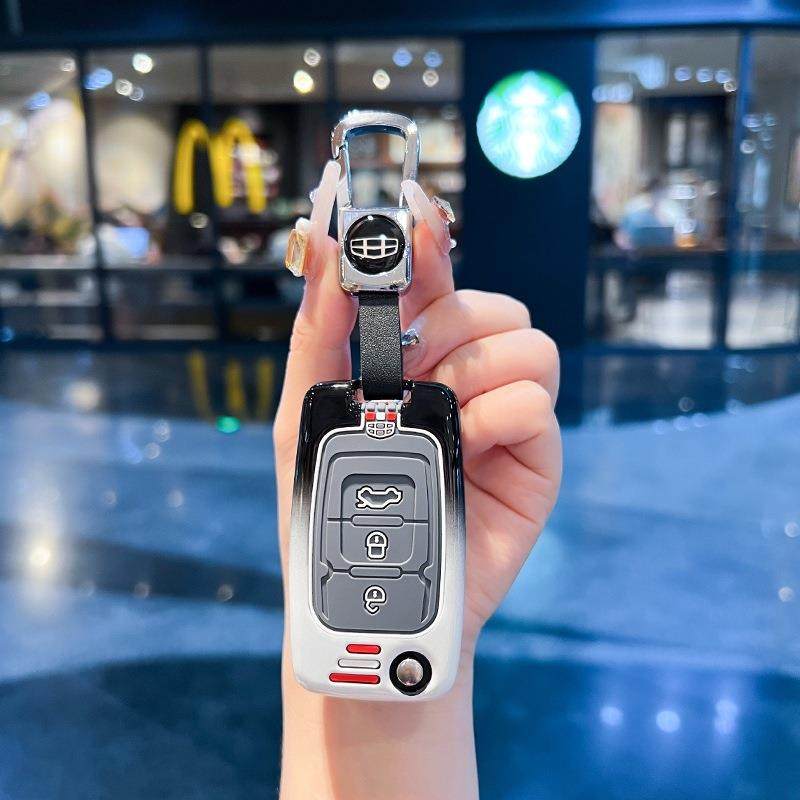 适用吉利经典帝豪钥匙套EC8老款远景GX7金刚SX7扣EC718鹰车壳