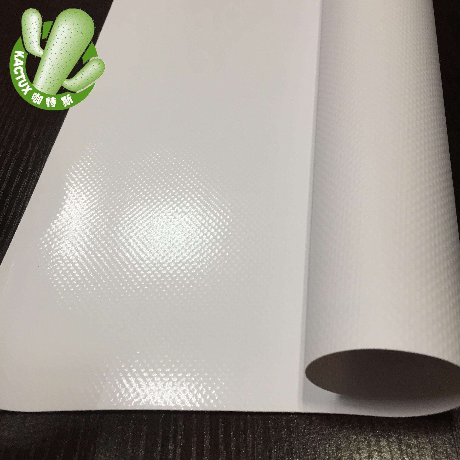 广州零售刀刮布无网内打灯布耐刮抗风高强高清喷绘灯箱布UV