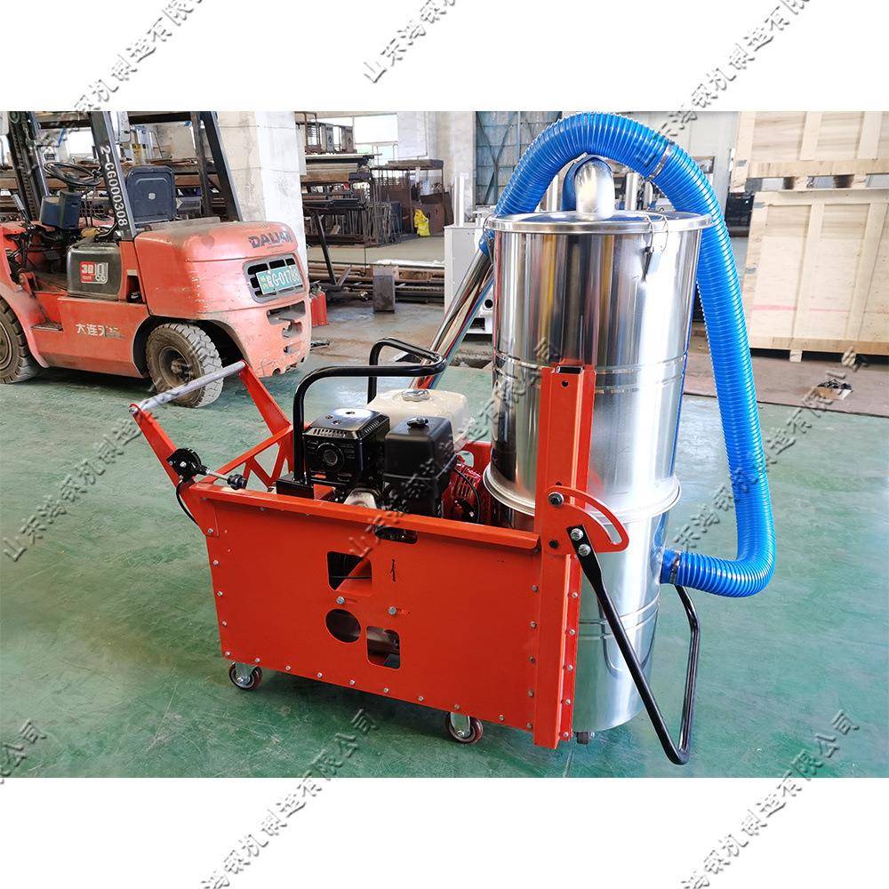 路面缝隙残渣吸石机小型木屑残渣抽吸机全自动工业车间吸尘器