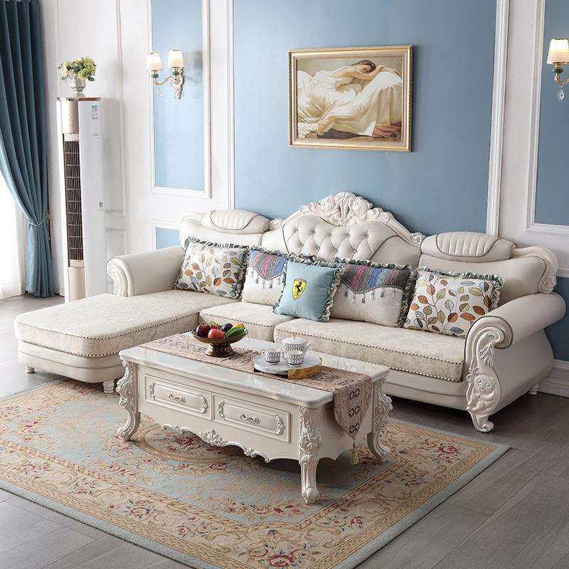 欧式布艺沙发L型客厅沙发组合大小户型客厅转角贵妃免洗科技布,鲜花速递/花卉仿真/绿植园艺,割草机/草坪机,淘宝优惠券,粉丝福利购,淘宝优惠卷