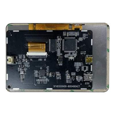 5英寸TFT宽边电容触摸液晶显示器800*480 IPS带PCAP hdmi信号输入