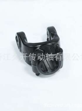 PTO传动轴配件，39*118黑色双销羊角叉，花键叉农机配件，