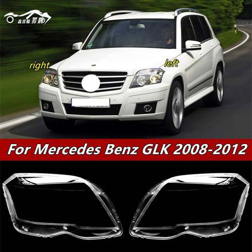 适用于奔驰GLK大灯罩08-12款GLK前大灯透明灯罩glk大灯壳面罩