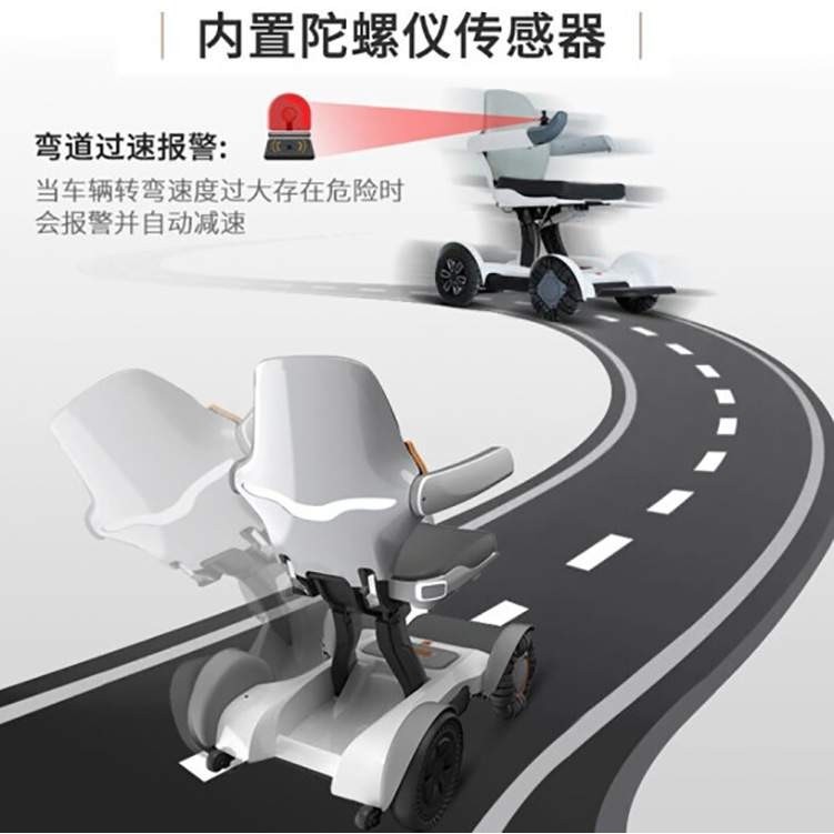 元亨电动轮椅邦邦车智能电动轮椅高端自动折叠电动代步车A2