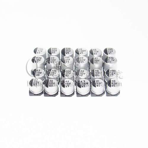 贴片铝电解电容68UF 25V 体积6.3*5.4MM/7.7MM/4.5MM 25V68UF