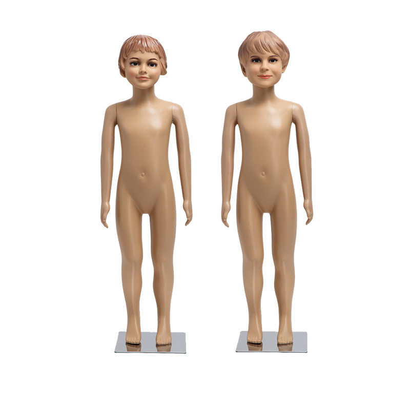 服装童装店儿童模特道具小童陈列塑料小孩展示拍照2岁男3女4童5