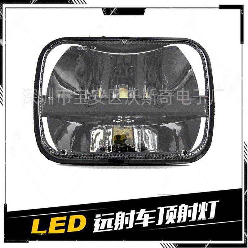 适用于吉普切诺基213改装led5X7inch方灯6X7寸卡车前大灯方形头灯