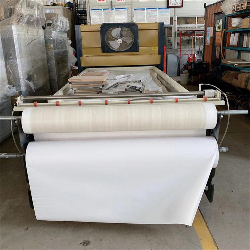 大负压双工位3米台面皮革软硬包真空覆膜机 一键启动板式门吸塑机