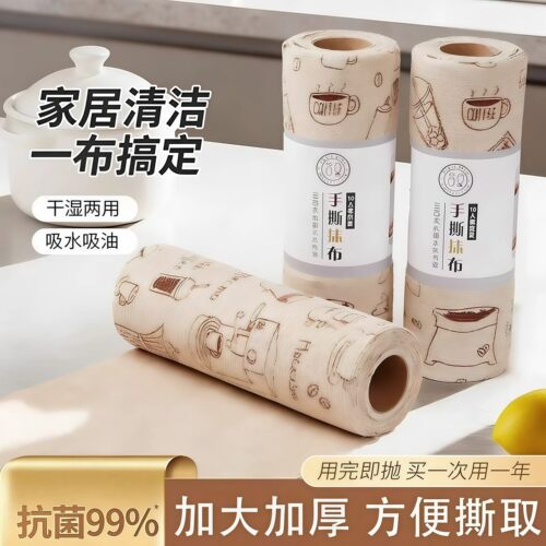 周抛懒人抗菌吸水干湿两用抹布