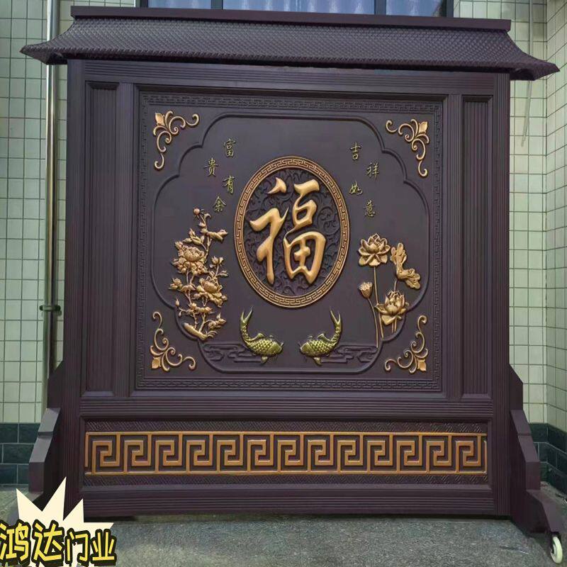 庭院迎门墙农村照壁墙户外背景墙