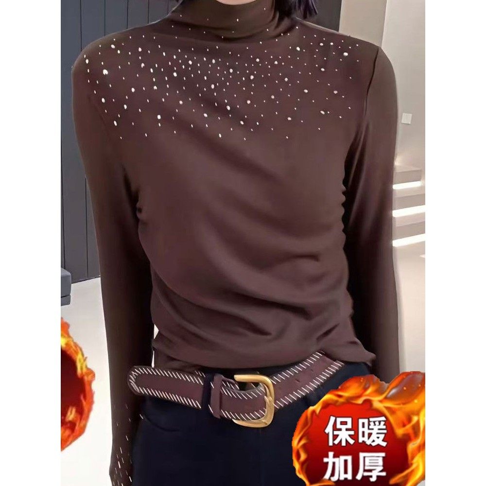 秋冬保暖减龄妈妈打底T恤