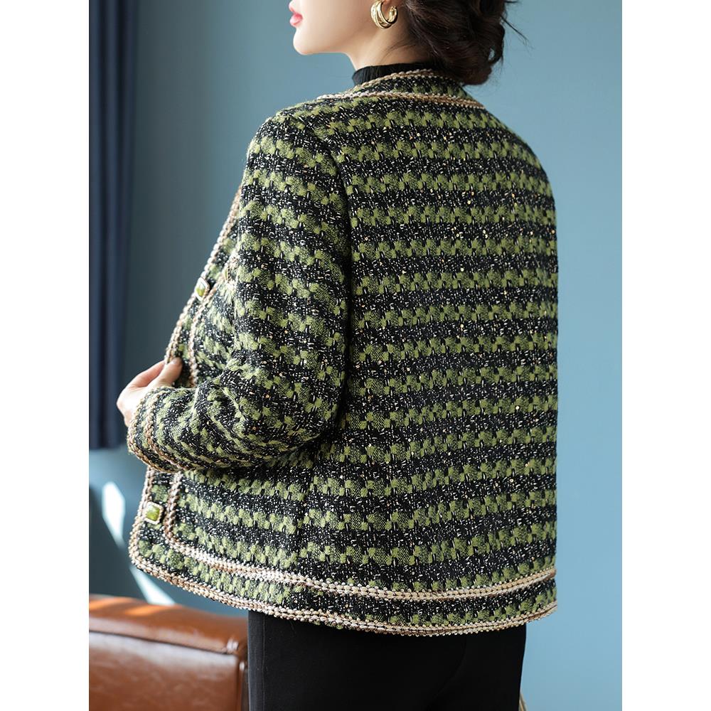 妈妈春装小香风外套2025新款