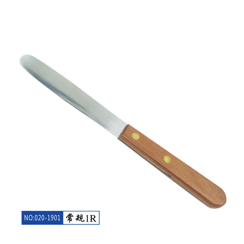 星齿石膏调刀切刀 木柄调刀 石膏印模材调拌刀 木柄调刀搅拌刀