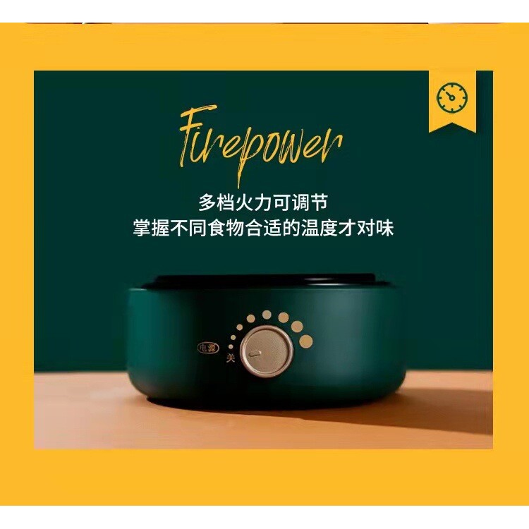 折叠电煮锅宿舍小煮锅便捷式旅行分体锅 电热锅110V